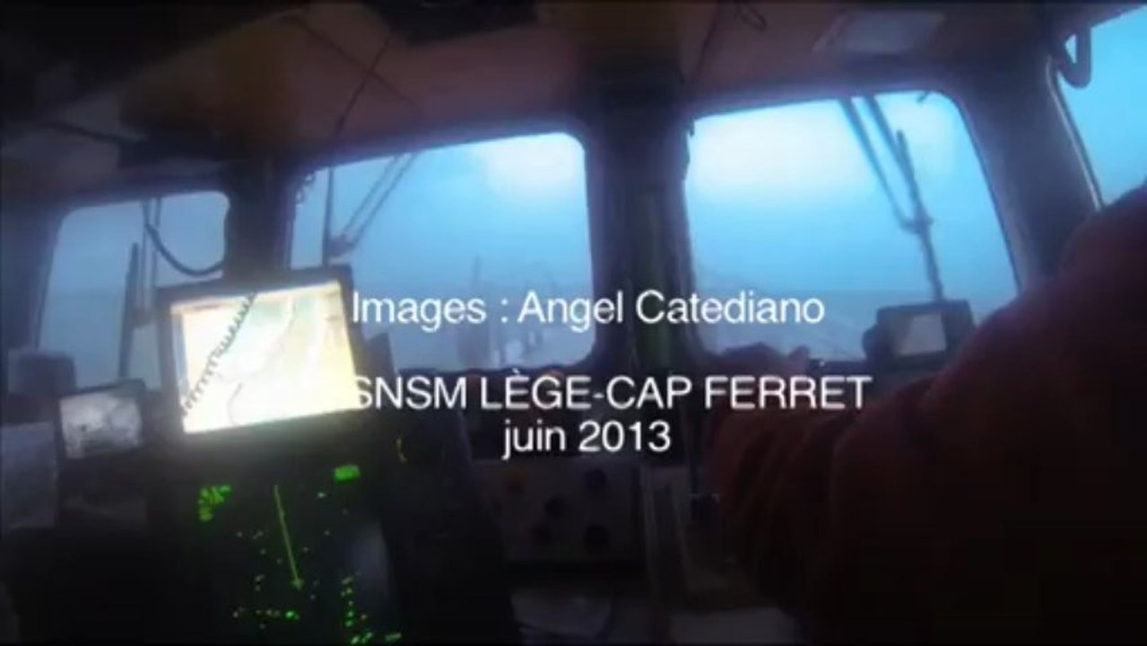 Franchissement des passes du Bassin d'Arcachon par la SNS 071 "GEMA"