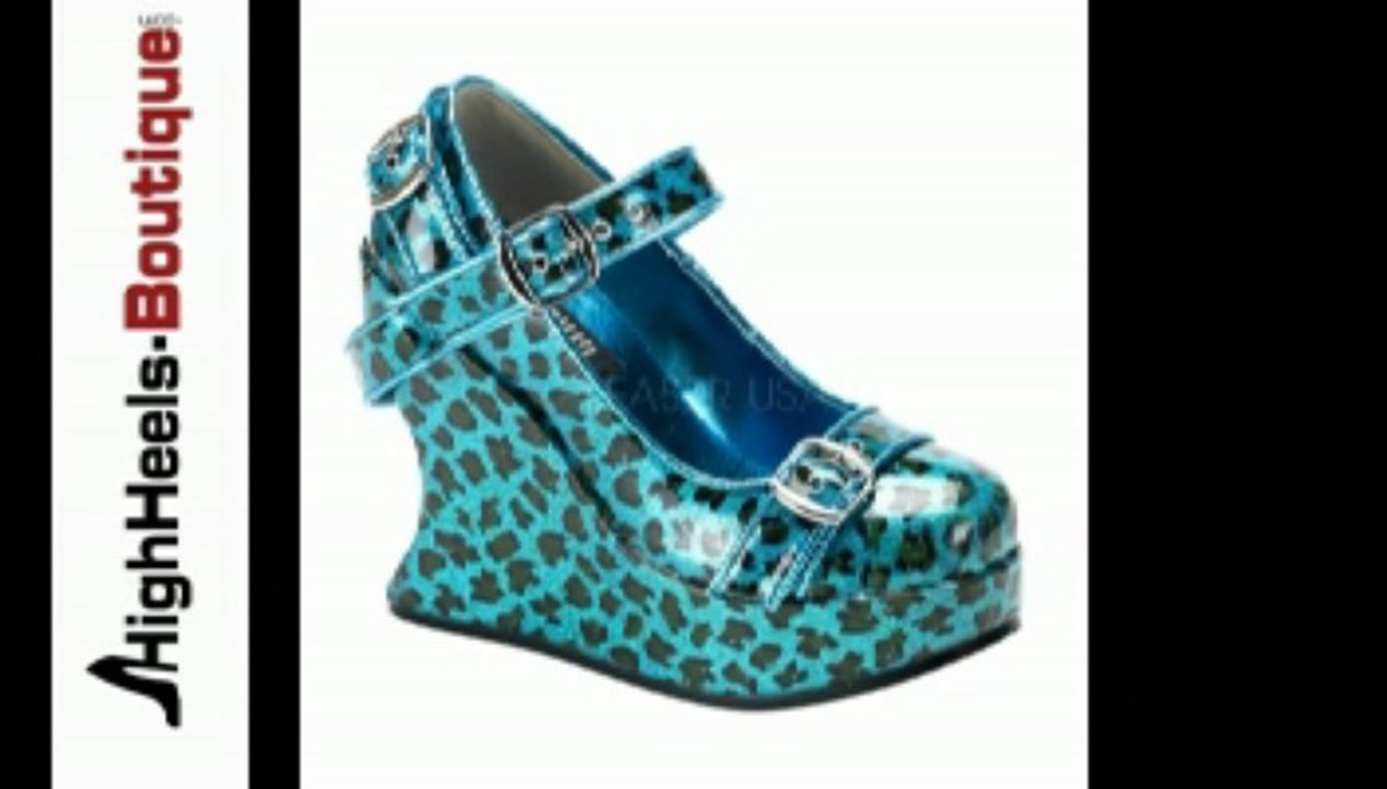Keilpumps mit Keilabsatz - HighHeels-Boutique.com!