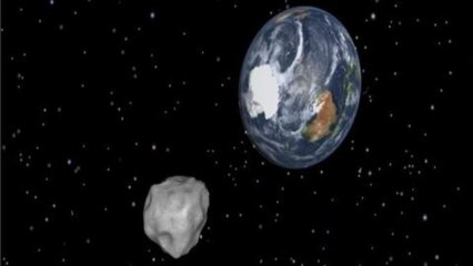 Close shave with asteroid