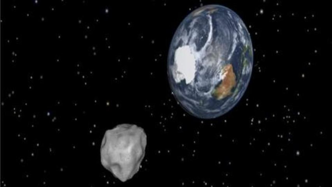 Close shave with asteroid