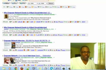 How I Got On The First Page Of Google!