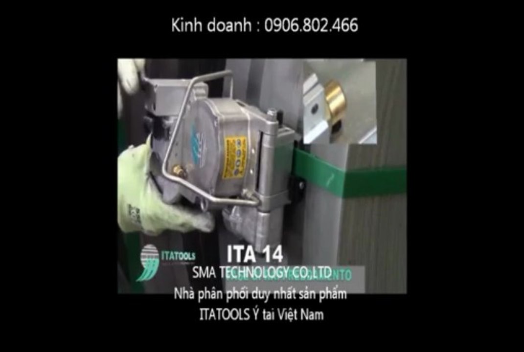 ITA-14 / máy đóng đai pet / máy niềng đai pet khí nén / itatools / dụng cụ đóng đai pet
