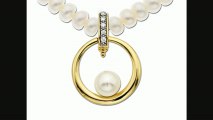 Freshwater Pearl And Diamond Necklace With 10k Gold Circle From Jewelry.com Review