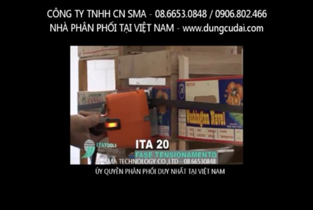 MÁY ĐÓNG ĐAI DÙNG PIN / MÁY CĂNG ĐAI PET DÙNG PIN / ITATOOLS / ITA-20