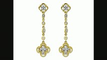 12 Ct Diamond Clover Earrings In 14k Gold From Jewelry.com Review