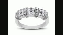 34 Ct Roundcut Diamond Anniversary Ring In 14k White Gold From Jewelry.com Review