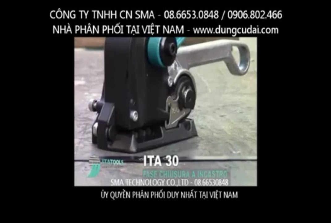 ITA-30 / MÁY ĐÓNG ĐAI THÉP ITALY / DỤNG CỤ ĐÓNG ĐAI THÉP / MÁY CĂNG ĐAI THÉP