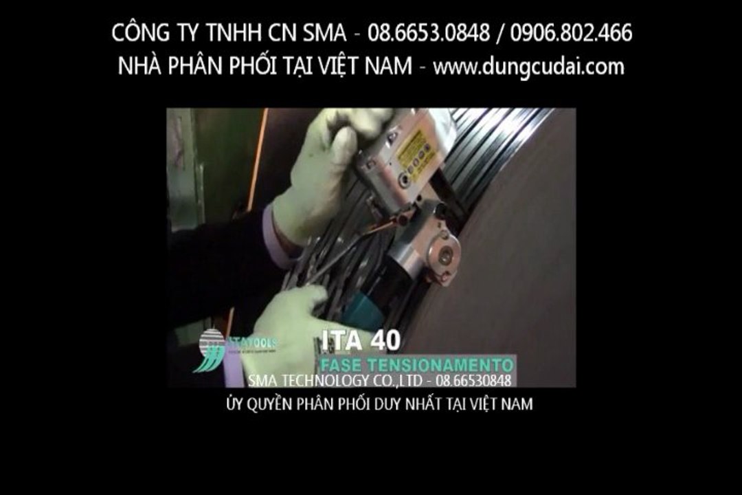 DỤNG CỤ ĐÓNG ĐAI THÉP / MÁY ĐÓNG ĐAI THÉP KHÍ NÉN ITA-40 / ITATOOLS