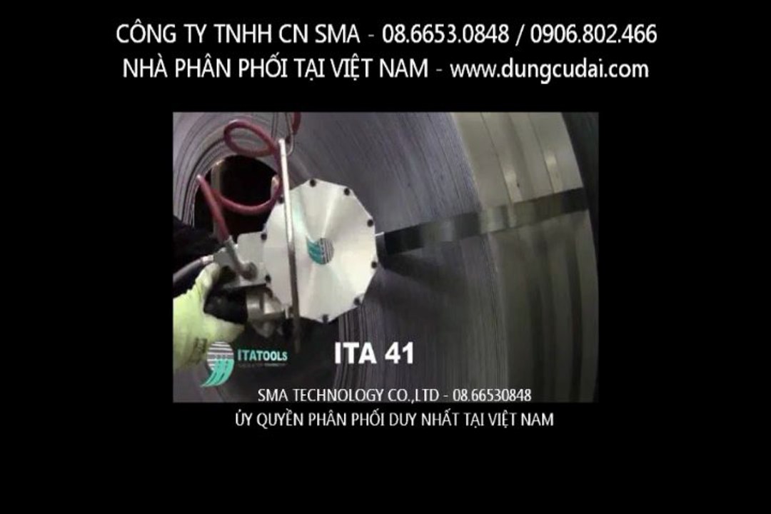 MÁY ĐÓNG ĐAI THÉP CẦM TAY / DỤNG CỤ ĐÓNG ĐAI THÉP KHÍ NÉN / ITA-41 / ITATOOLS