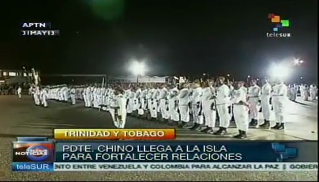 Presidente chino Xi Jinping llega a Trinidad y Tobago