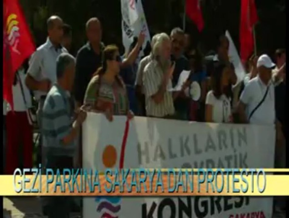 GEZİ PARKINA PROTESTO