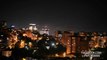 Manifestants d'Istanbul allument et éteignent les lumières