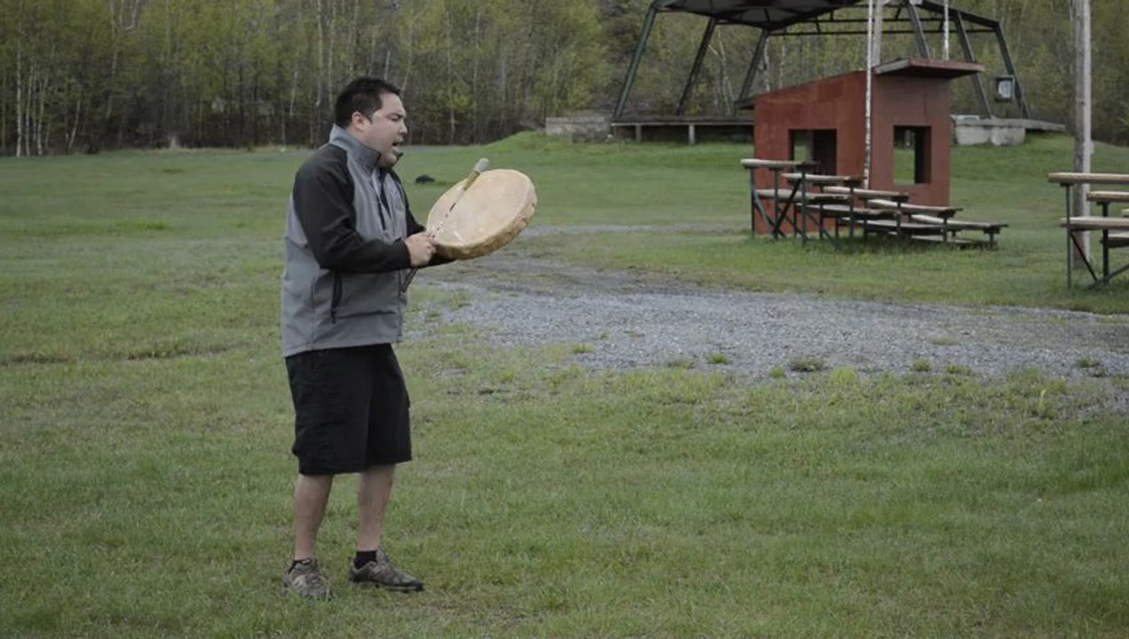 Hand Drumming at Mount McKay