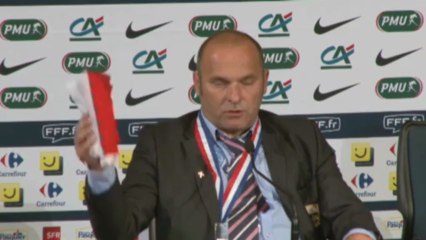 Copa de Francia - Dupraz: "La historia no recuerda a los segundos"