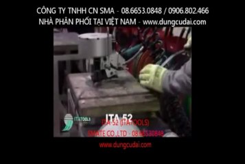ITA-52 / dụng cụ đóng đai thép dùng hơi / máy đóng đai thép khí nén italy / dây đai thép / itatools