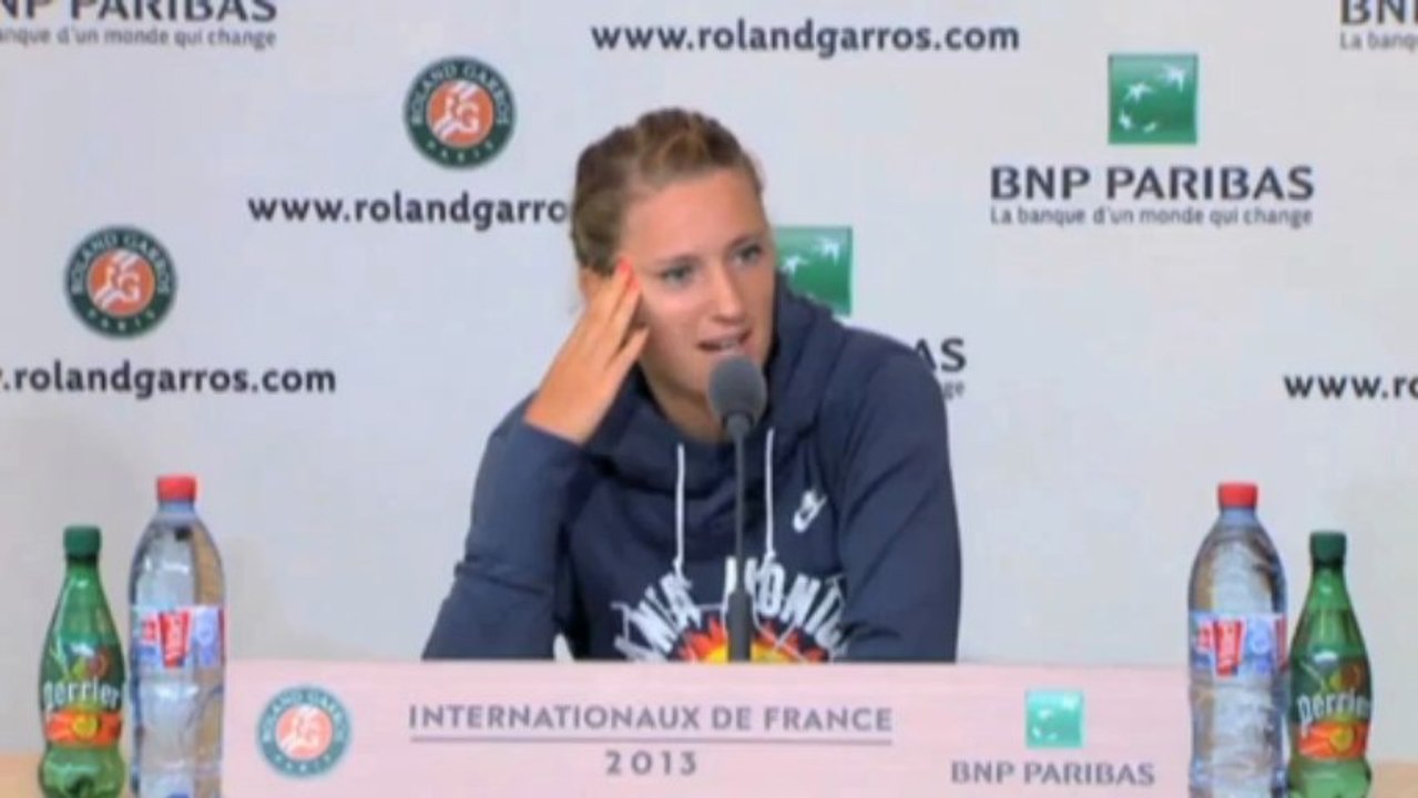 French Open: Azarenka: 'Meinen Aufschlag zu Hause gelassen'
