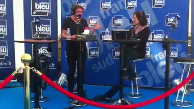 Gilles Verlant Les Beatles pour les nuls sur France Bleu Lorraine à la foire internationale de Nancy