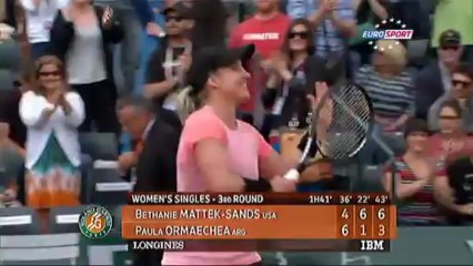 Fransa Açık: Mattek-Sands - Ormaechea