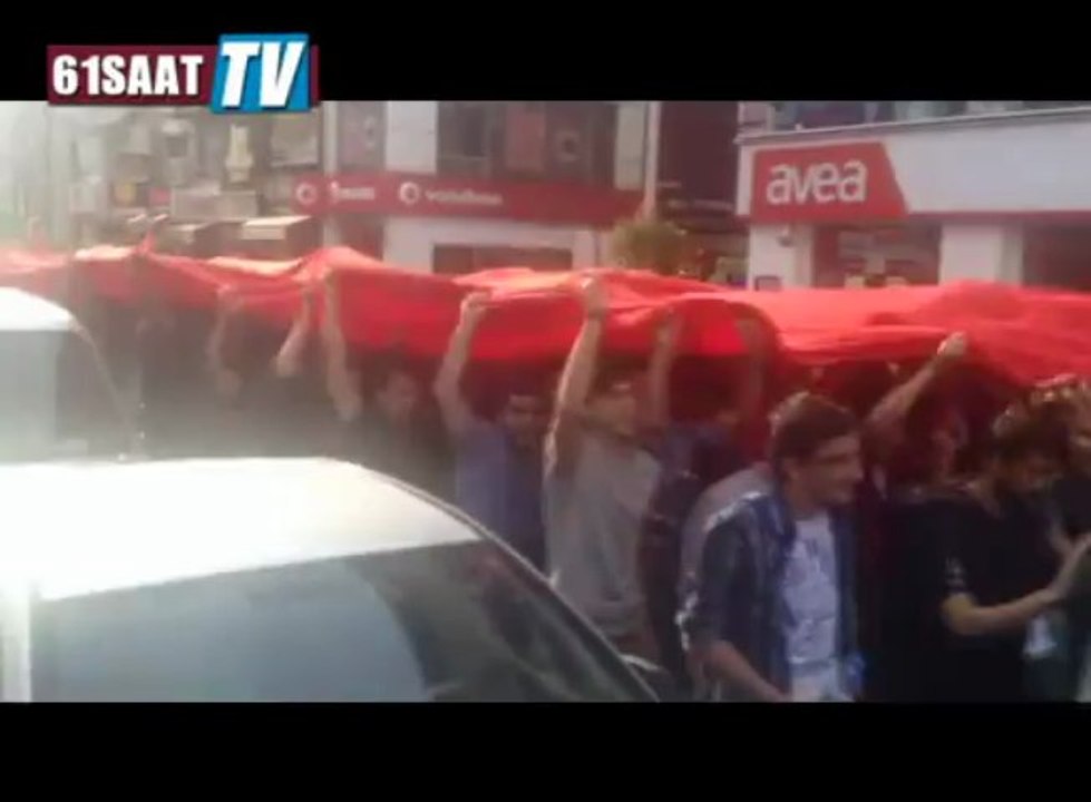 Trabzon'da 'Gezi Park'ı eylemi 2