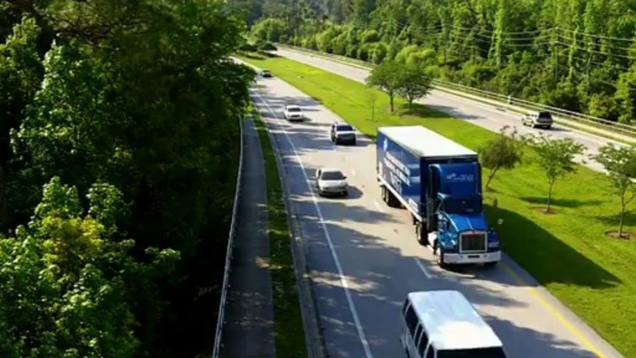 omkar walambe _ Country Road Traffic Stock  HD Video