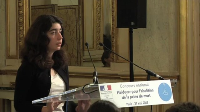 Plaidoyer pour l'abolition de la peine de mort du Lycée Henri IV de Béziers (31.05.2013).