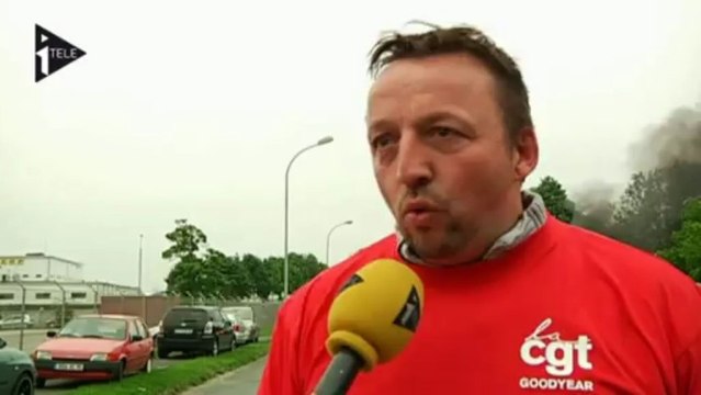 L'usine Goodyear d'Amiens bloqués par des salariés