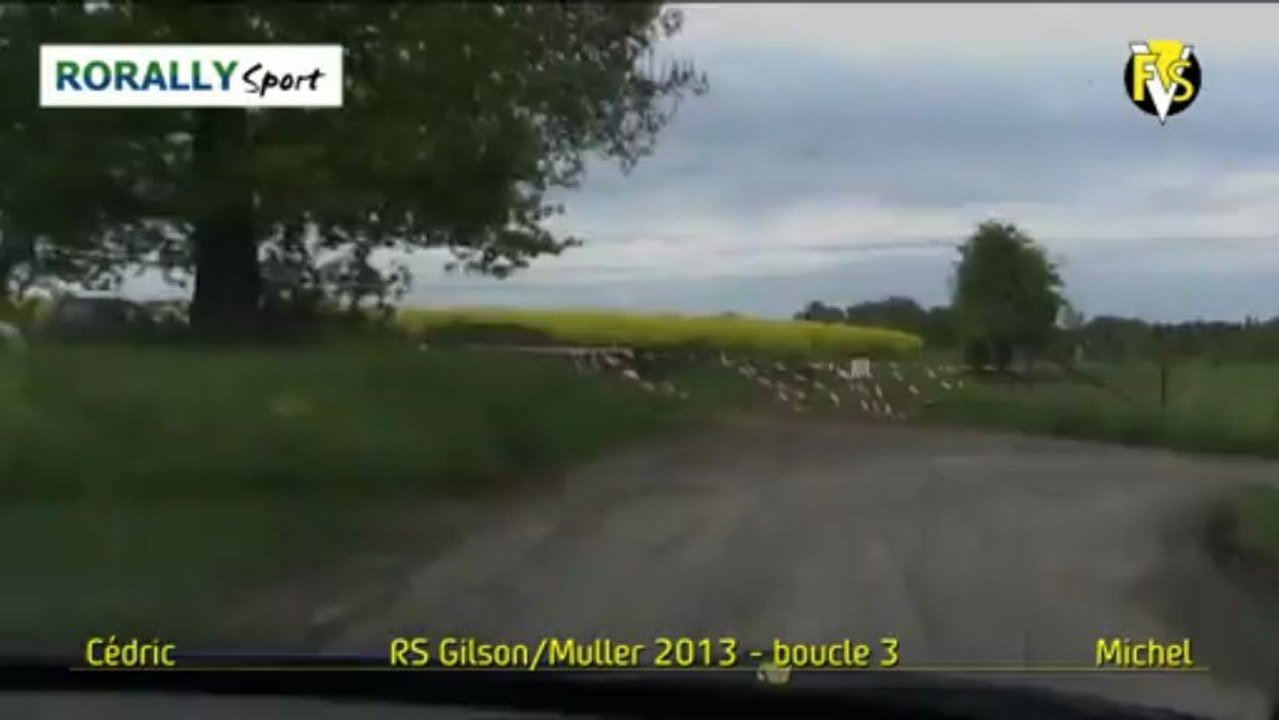 RS Gilson-Muller 2013 on-board Cédric et Michel Lacroix Peugeot 206 Rorally Sport