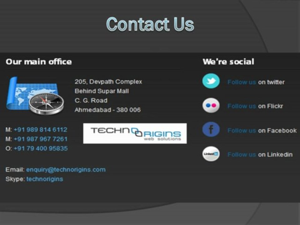 Magento Customization , Hire Magento Developer, Magento Theme Development -Technorigins.com