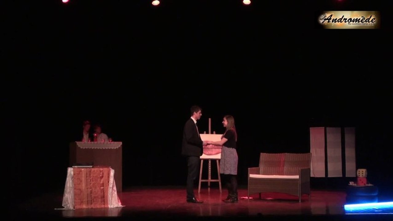 "A qui ma femme ?" de Feydeau par la Troupe Andromède - Extrait : Les Feux de l'Amour - 31/05/2013