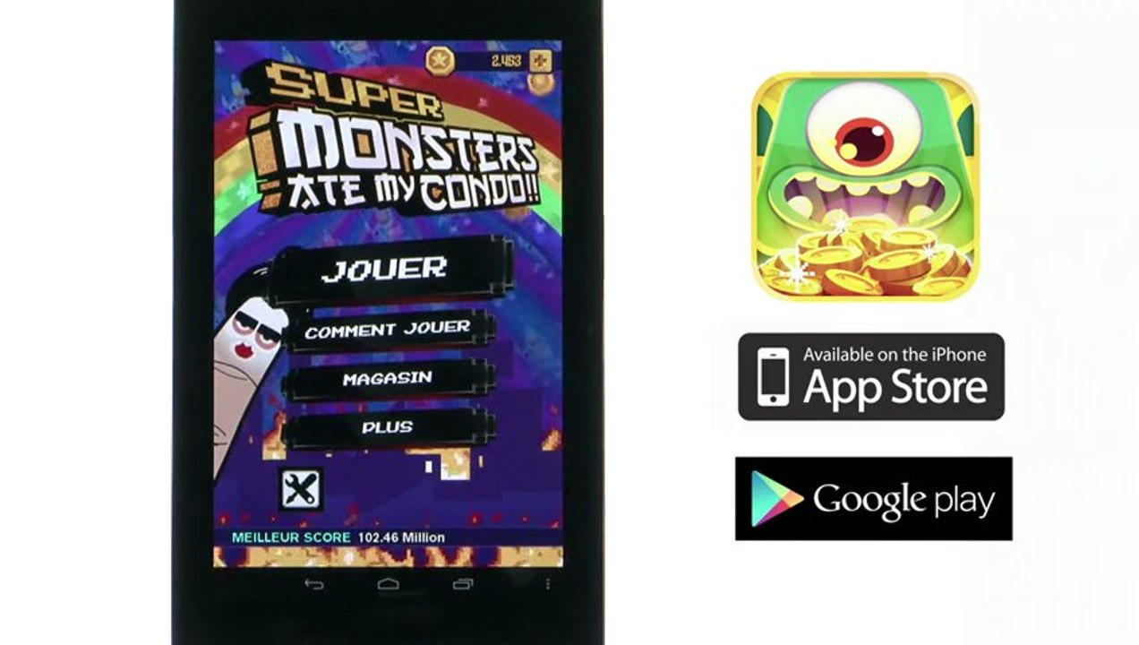 Test - Super Monsters Ate my Condo - Android (nexus 7)