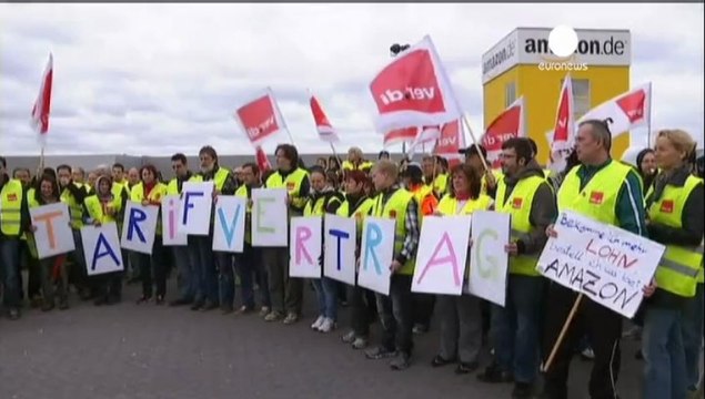 Salari troppo bassi scioperano i dipendenti Amazon in...