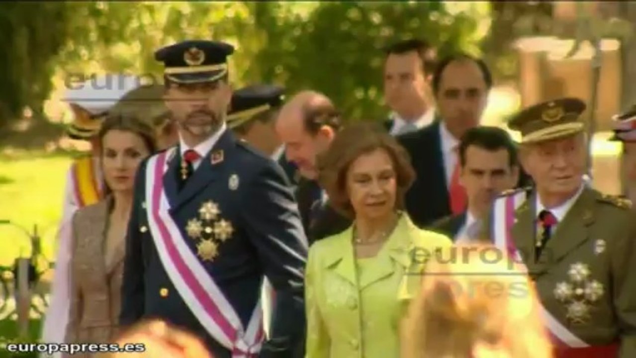 Aplausos al Rey en el Día de las Fuerzas Armadas