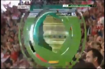 Bayern 1-0 Stuttgart (Gol de Muller de penalti) DFB POKAL