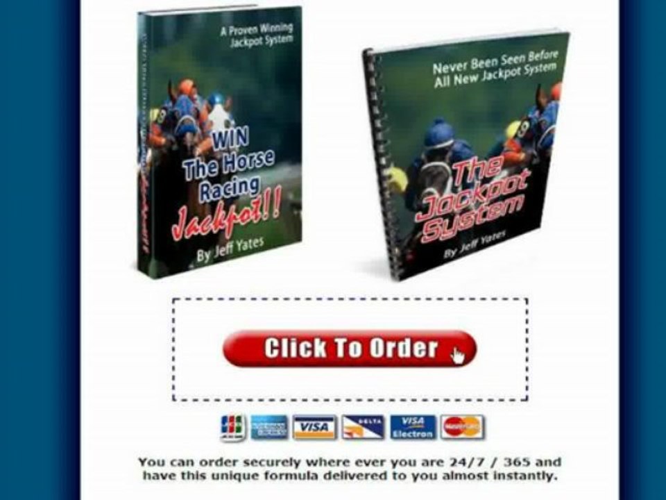 Horse Racing Jackpot System