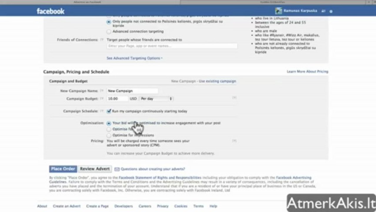 Reklama Facebook kaip reklamuotis beveik nemokamai part4