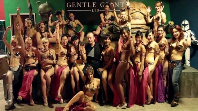 Slave Leia Day- 20 Bikini Girls Celebrate 30 Years of Return of The Jedi