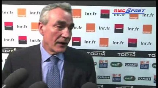 Top 14 / Pierre-Yves Revol, un président heureux - 01/06