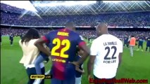 Abidal Farewell at the Camp Nou