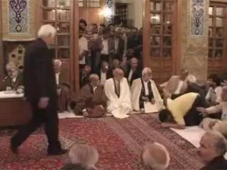 سجده بر حضرت امام تابنده گنابادی