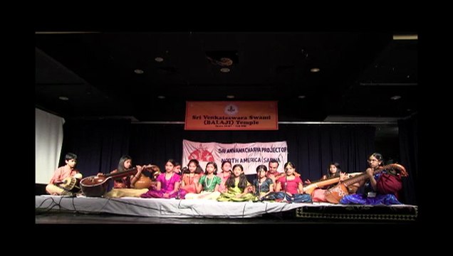 SRI ANNAMACHARYA PROJECT OF N.A. SAPNA 25TH ANNIV: DR. JAYANTHI PRASAD STUDENT SHOWCASE