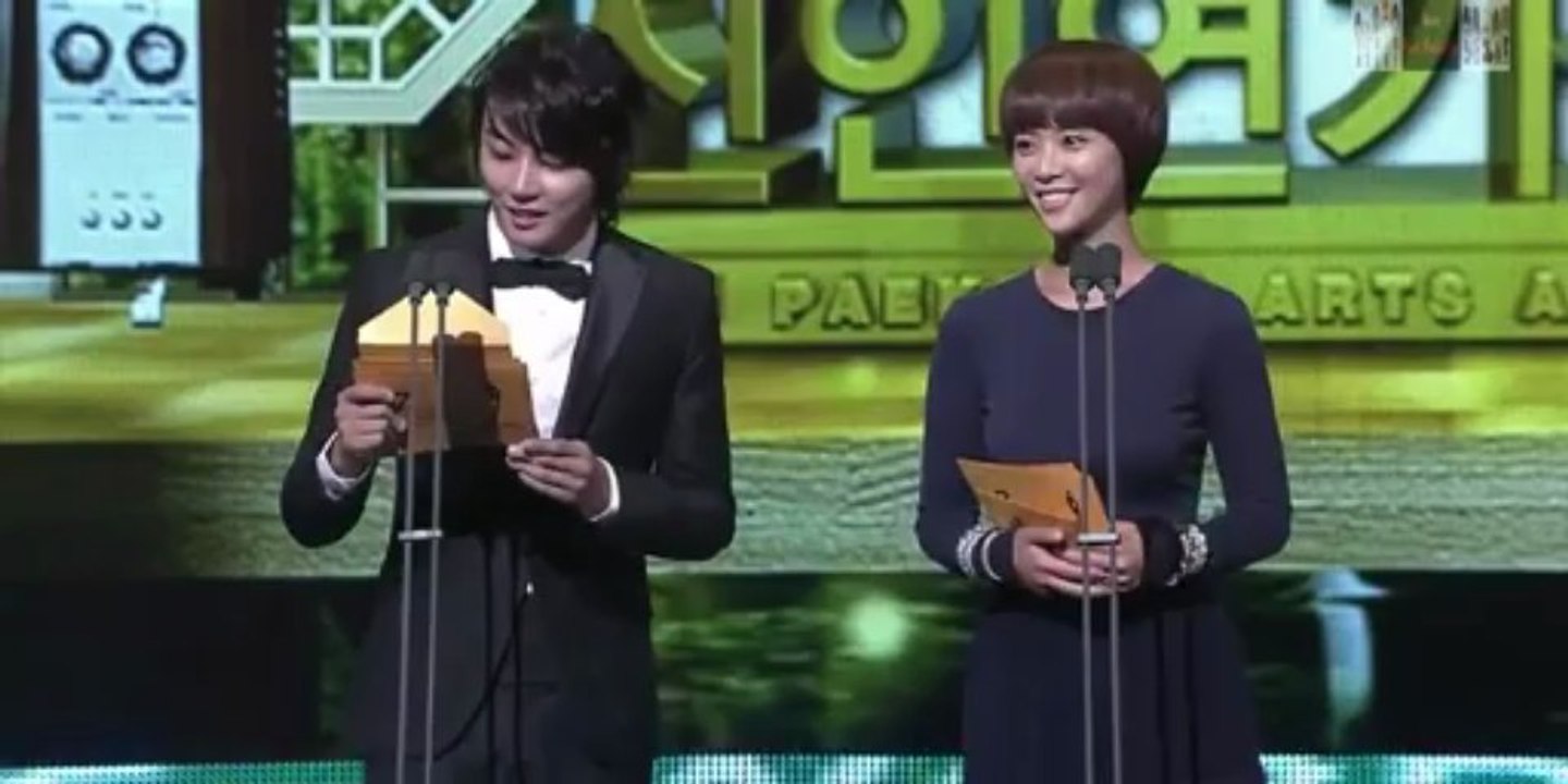 [Thaisub] 110526 Baeksang Arts Awards - Best Male Newcomer _ Mickey Yuchun - YouTube