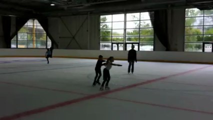 Solène et Jean-Hans 1ére glisse (1/3)