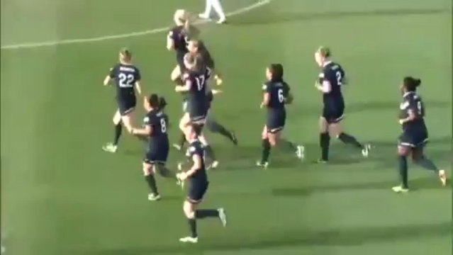 Sky Blue FC Forward Lisa De Vanna Scored Amazing Bicycle Kick Goal
