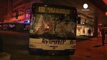 Deuxième nuit de manifestations et de violences en Turquie