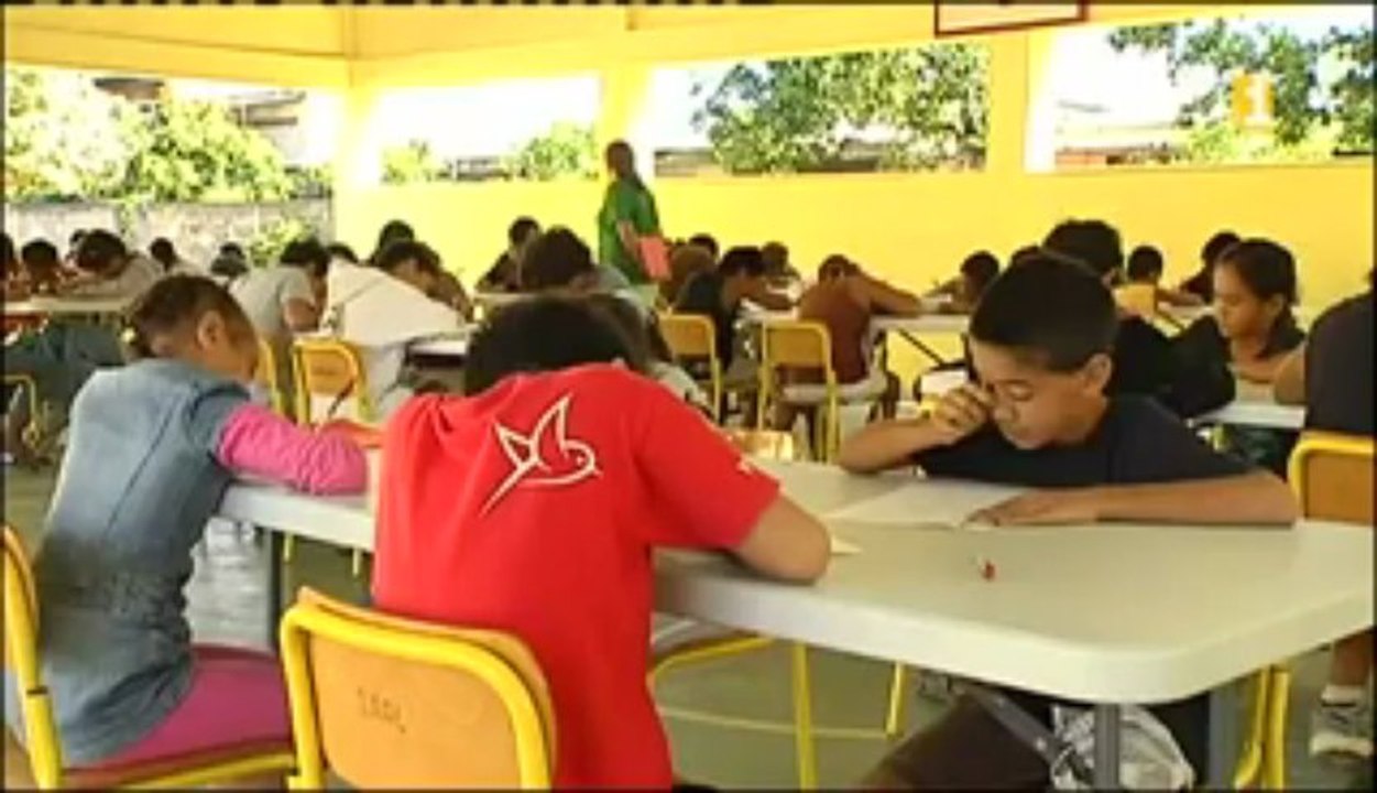 le 1er concours d'orthographe...aux Australes
