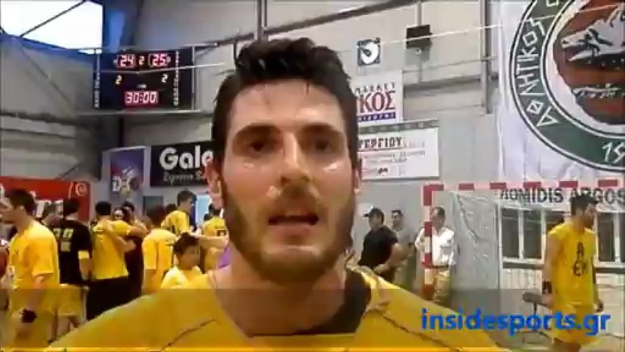 Δηλώσεις ΑΕΚ από Τελικό με Διομήδη