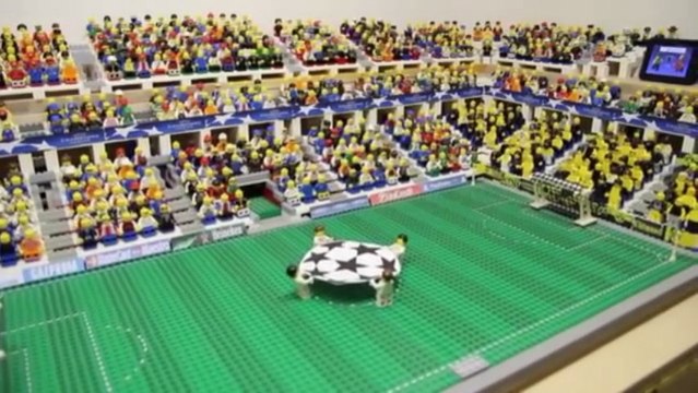 Champions League 2013 version Lego - Bayern Munich & Borussia Dortmund