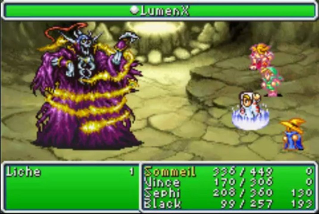 Final Fantasy I 6 - la liche et le ville du pain au chocolat