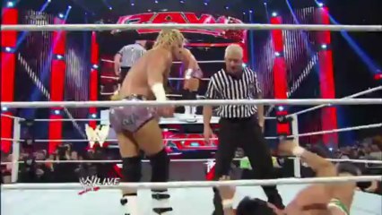 WWE Raw 04/08/13 - Dolph Ziggler Cashes In Money In The Bank