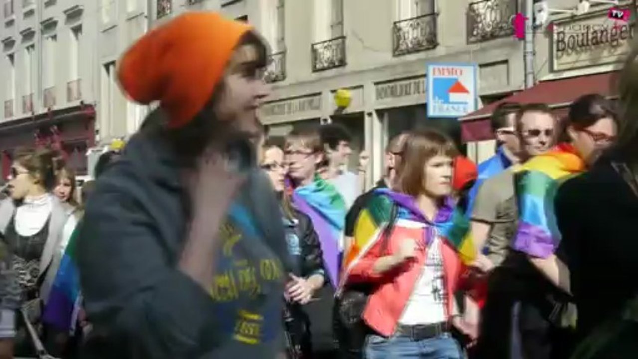 La "marche des fiertés 2013" à Nancy